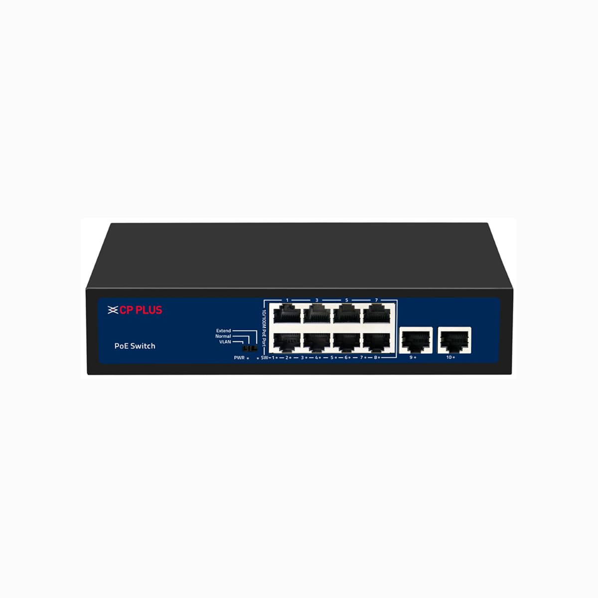 CP Plus 8 Channel NVR with 2MP IP 4 Audio Bullet CP-UNC-TA21PL3C & 4 Audio Dome Cameras CP-UNC-DA21PL3C + 4 TB HDD + 2 Roll Cat6 100 meter Cable + 8 Port POE Switch + 2U Rack + 3M HDMI Cable + Junction Box 8 Pc & RJ45 16 Pc Full Combo Kit