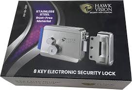 Hawk Vision IP Network Video Door Phone HV-IPK-VL-802 VDP Setup + Electronic Stainless Steel Lock + RFID Access Control